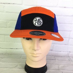 Dragon Ball Z Anime Goku Logo Camper Hat Cap NEW